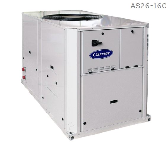 Groupe froid 54 Ã  102 Kw avec bac et pompe intÃ©grÃ©s