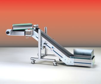 Conveyor with two joints