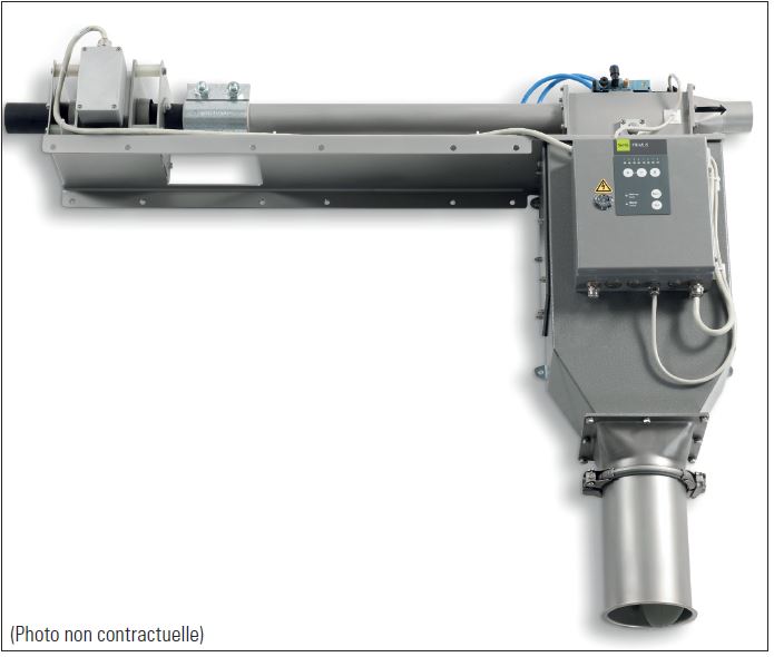 Séparateur de métaux transport pneumatique 