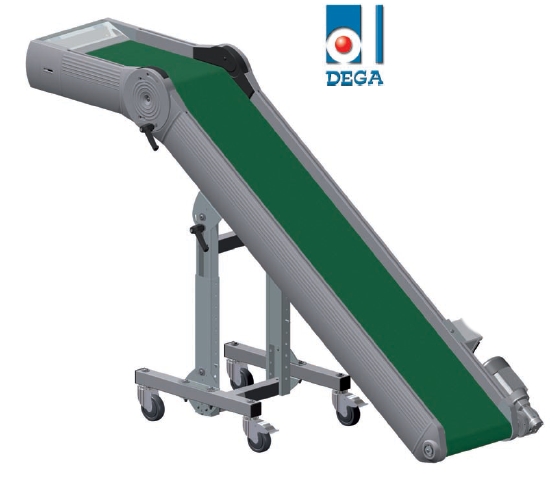 Conveyor with an angle (Put down robot)