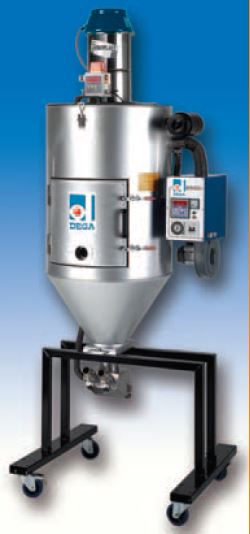 Hopper dryer insulated
